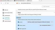 Zakázání pouívání cookies ve Firefoxu