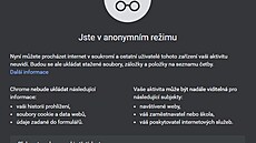 Anonymní režim v Chrome