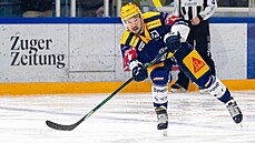 Jan Ková� v dresu Zugu.