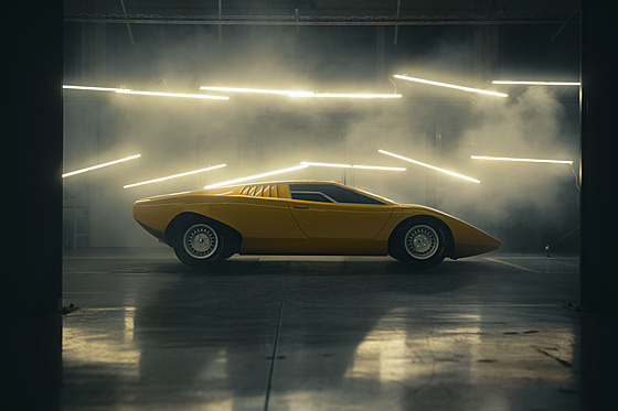 Prototyp Lamborghini LP 500, ze kterého následn vznikl Countach, znovu oil v...