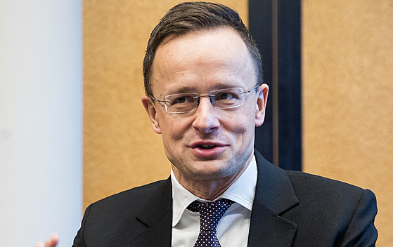 Maďarský ministr zahraničí a obchodu Péter Szijjártó