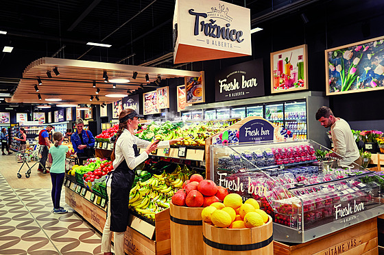Prodejna Albert v Jesenici získala v kv�tnu ocen�ní Visa Czech Top Shop