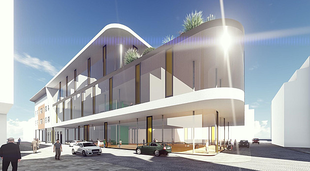 Stavba by m�la být dokon�ená ve druhé polovin� roku 2023.