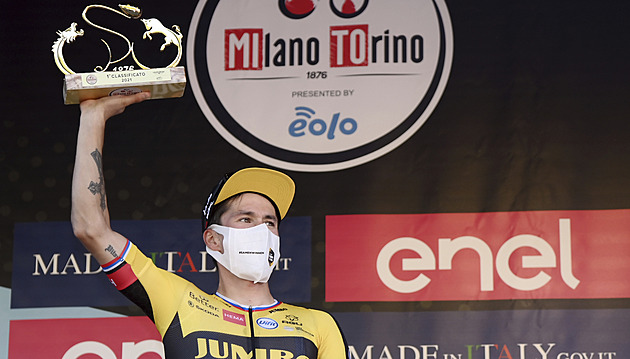 Slovinský cyklista Roglič vyhrál před Lombardií závod Milán-Turín