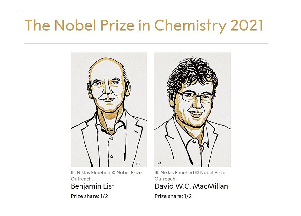 Benjamin List a David MacMillan: laureáti Nobelovy ceny za chemii 2021 -  iDNES.cz