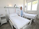 Lékaka Tereza Hradecká v jednom z nových pokoj roudnické porodnice