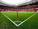 Stadion Wanda Metropolitano v Madridu u je pichystaný na atraktivní souboj...