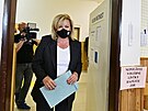 Alena Schillerová odvolila po 14. hodin v Brn (8. íjna 2021).