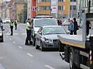 Smrtelná dopravní nehoda na Klatovské tíd v Plzni. Dívka pecházela...