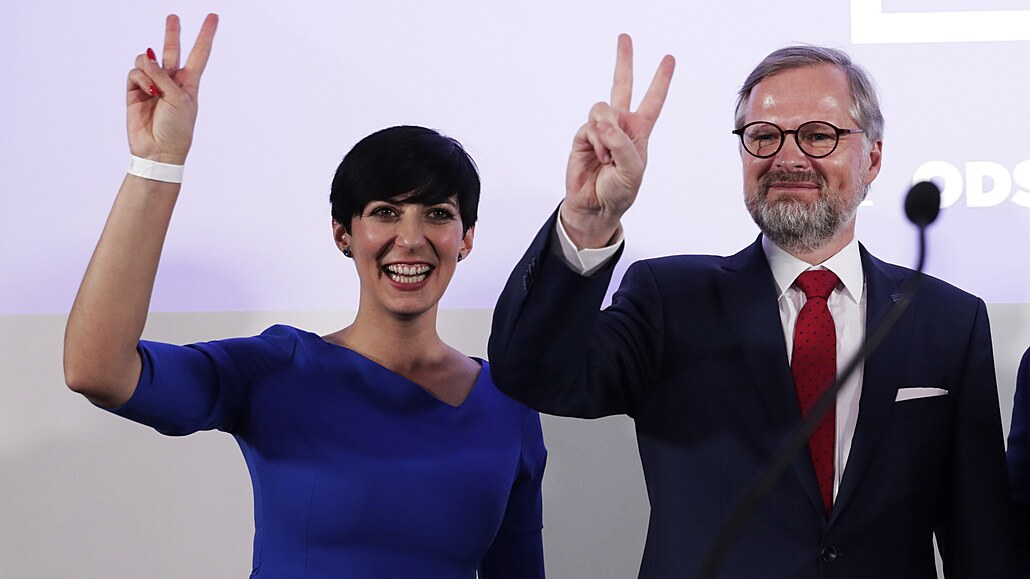 Petr Fiala z koalice SPOLU (9. �íjna 2021)