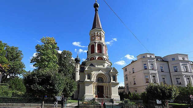 Pravoslavný chrám sv. Olgy ve Františkových Lázních