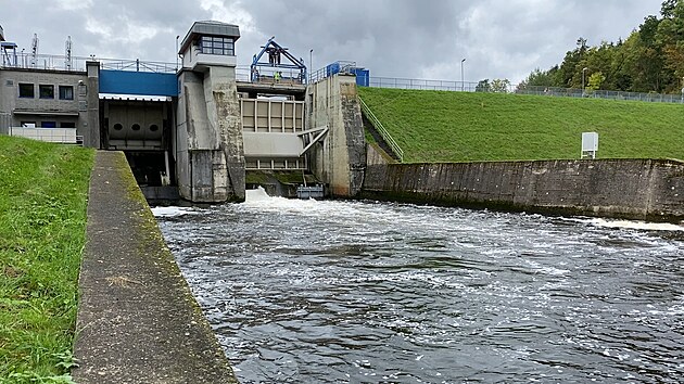 Chebská přehradní nádrž Skalka.
