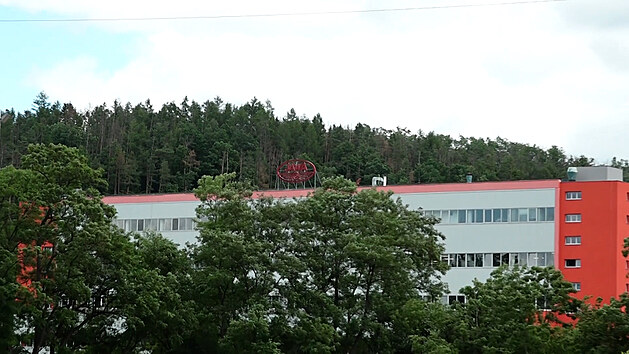 Současná podoba továrny Jawa v Týnci nad Sázavou