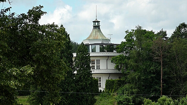 Vila Františka Janečka v Týnci nad Sázavou