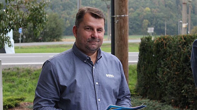 editel Sdruen cestovnho ruchu Jesenky Tom Rak pedstavuje nov projekt cyklostezek v Jesenkch