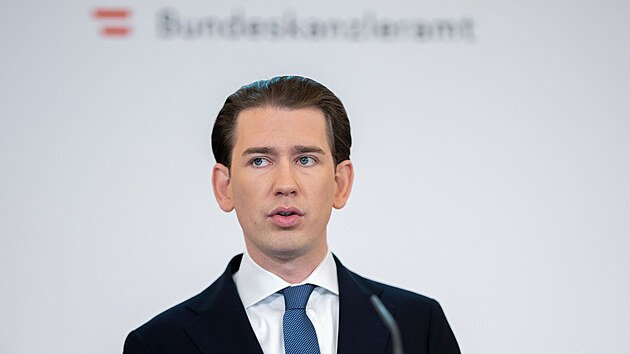 Rakouský kancléř Sebastian Kurz (3. října 2021)