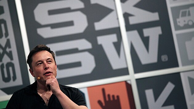 Elon Musk na festivalu v texaskm Austinu v roce 2013