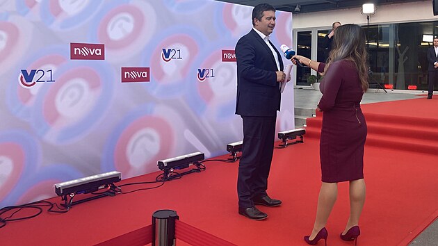 Na TV Nova se v posledn televizn debat stetli ldi politickch stran. (7. jna 2021)