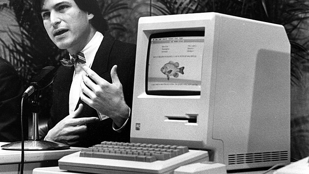 est let po garov prvotin Steve Jobs pedstavil prvn pota nazvan Macintosh, historick milnk nejen pro Apple. lo o prvn  prodejn spn all-in-one pota v podob, jak jej chpeme dodnes, tedy s klvesnic, my, operanm systmem s grafickm rozhranm. Akoli tehdy patil mezi ty dra, ml velk prodejn spch.