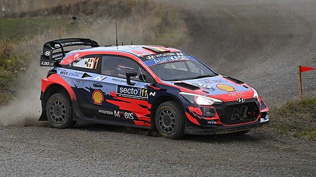 Thierry Neuville pi Finsk rallye.