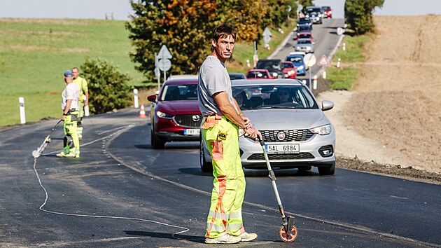 Silnii dokonili opravu nebezpen zatky mezi Jiicemi na Nymbursku a Bentkami nad Jizerou na Mladoboleslavsku. (1.10.2021)