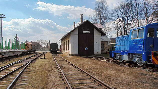 Historick vtopna v Rokytnici v Orlickch horch, kde Ventilovka pekala zimu 2020/2021. V sezon funguje i jako eleznin muzeum.