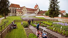 V roce 1991 byla zahrada Hortulus u Münsteru obnovena podle historických...