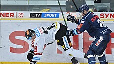 Utkání 12. kola hokejové extraligy: Bílí Tygři Liberec - HC Sparta Praha....