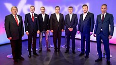 Pozvání do superdebaty iDNES.cz pijali premiér a lídr hnutí ANO Andrej Babi,...