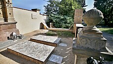 Tělo Gregora Johanna Mendela bylo na Ústřední hřbitov v Brně uloženo po jeho...