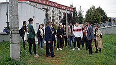 Studenti Fakulty architektury �VUT v Praze si v minulém týdnu pro�li údolí...