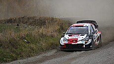 Sébastien Ogier při Finské rallye.