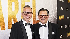 Janis Sidovský a Pavel Vítek (Praha, 4. íjna 2021)
