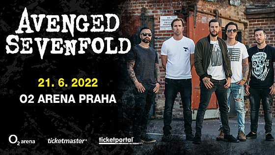 Avenged Sevenfold vystoupí v O2 aren 21. ervna 2022