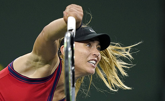 Paula Badosaová v semifinále turnaje v Indian Wells.