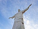 Socha Krista Spasitele nad brazilským mstem Rio de Janeiro