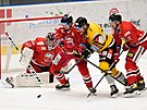 Utkání 14. kola hokejové extraligy: HC Olomouc - HC Verva Litvínov....
