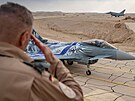 Nmeck letouny Eurofighter na cvien Blue Flag v Izraeli
