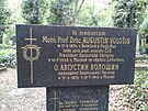 Symbolický hrob Augustina Voloina na Olanských hbitovech