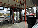 Vandaly zlikvidovan tramvaj u dlninho exitu slo 8 na D1. (15.10.2021)