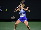 Kateina Siniaková na turnaji v Indian Wells