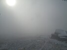 Na Snce napadl prvn snh blc se zimy (12. 10. 2021).