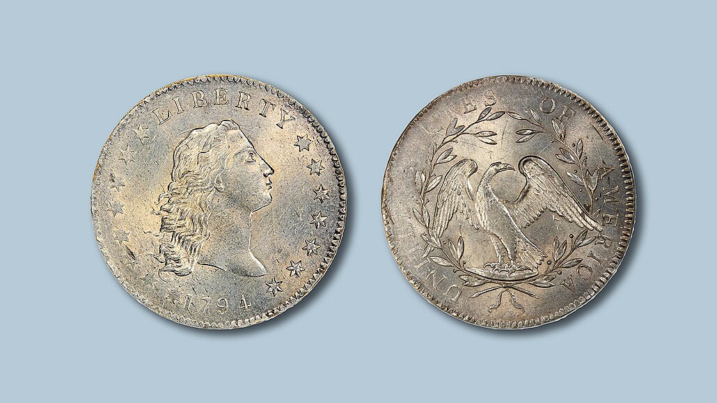 Flowing Hair Liberty Dollar (na snímku) je nejdražší mince světa. Před třemi...