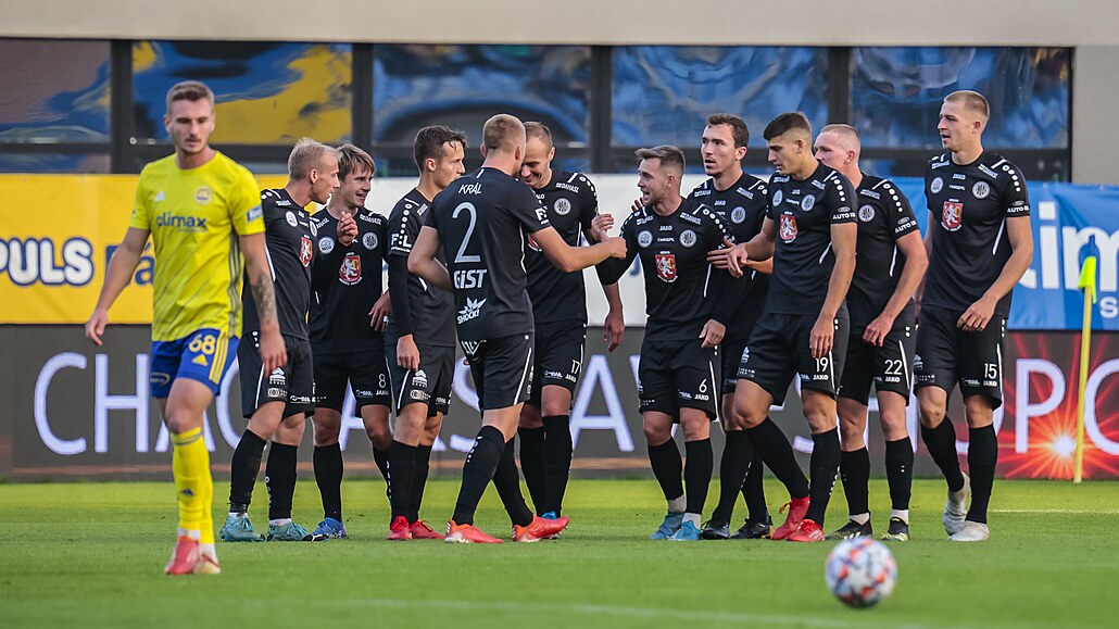 Zlín - Hradec 2:3, hosté byli pořád napřed, rozhodl kuriózní gól Vlkanovy
