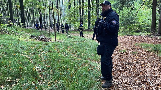 Policejní pátrání po ztracené německé holčičce. (11. října 2021)