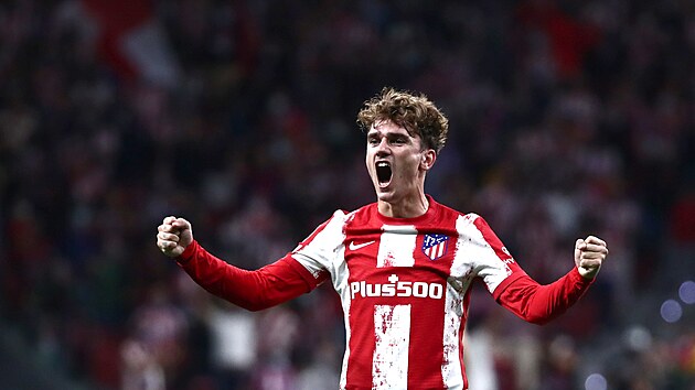 Antoine Griezmann se v duelu s Liverpoolem trefil u podruh.