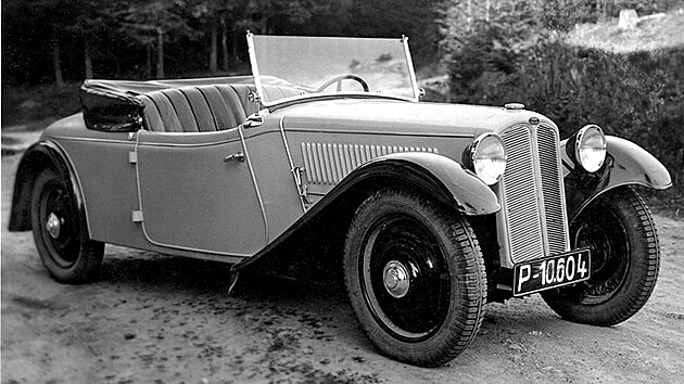 Jawa Minor kabriolet z asopisu Pestrý týden 1937