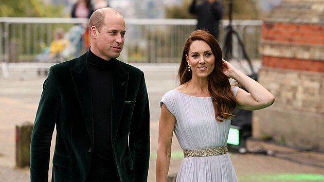 Princ William a vvodkyn Kate (Londn, 17. jna 2021)