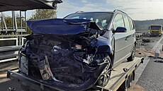 Hromadná nehoda uzavřela v neděli ráno dálnici D1 na 144. kilometru směrem na...