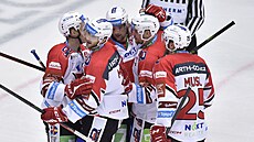 Utkání 14. kola hokejové extraligy: HC Ocelái Tinec - HC Dynamo Pardubice....